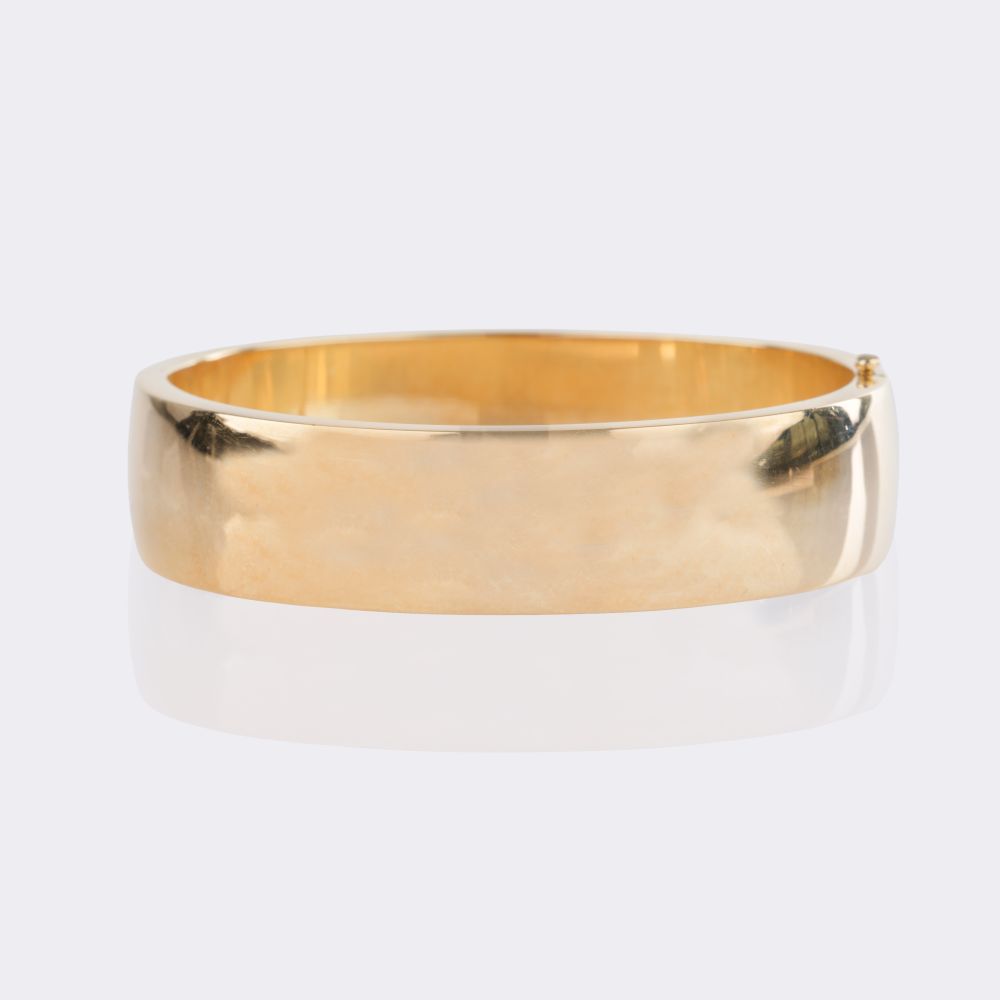 Gold Bangle Bracelet - image 2
