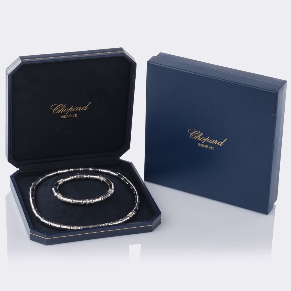 'Les Chaines Diamant' Necklace with bracelet - image 4