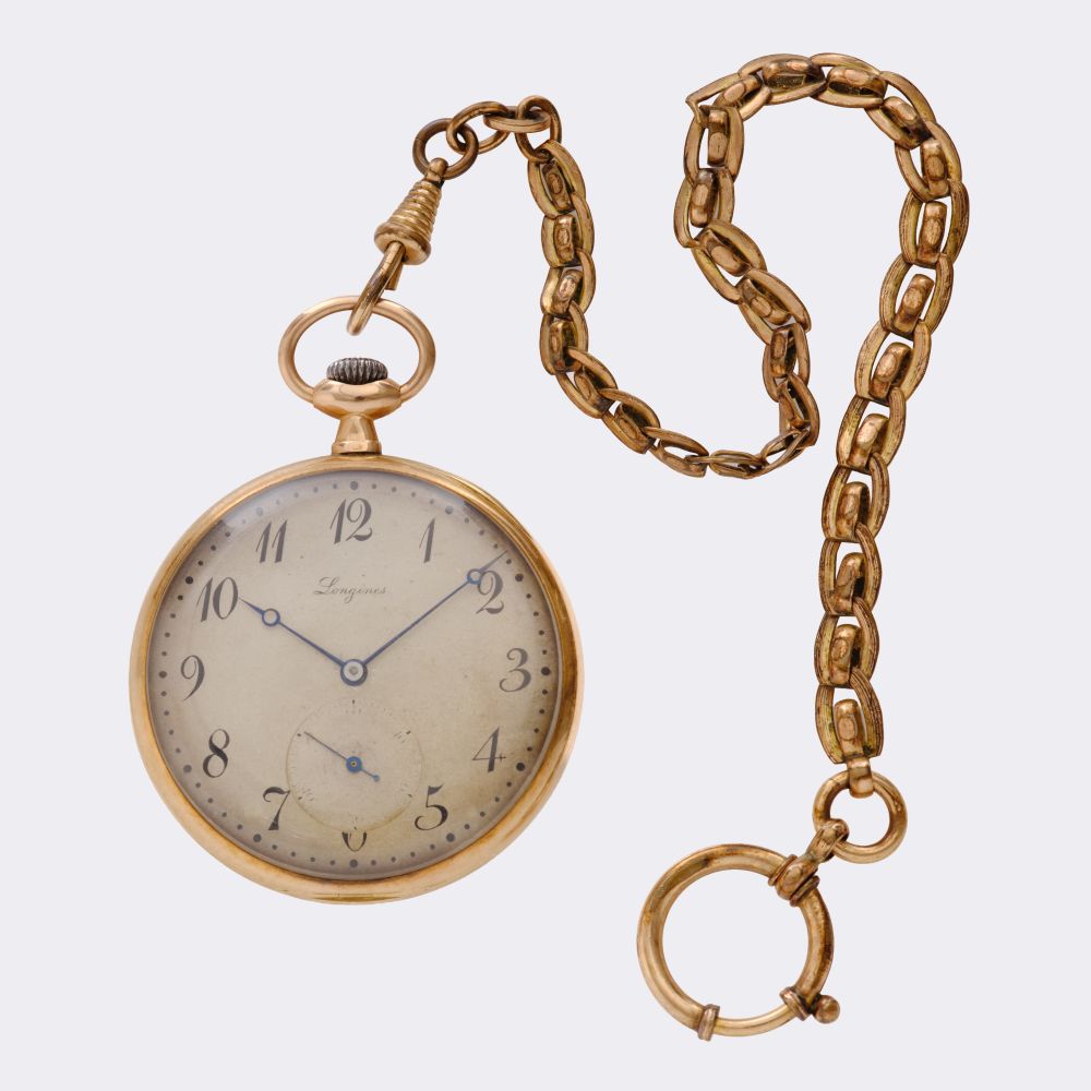 Lépine Pocket Watch with Chain - image 3