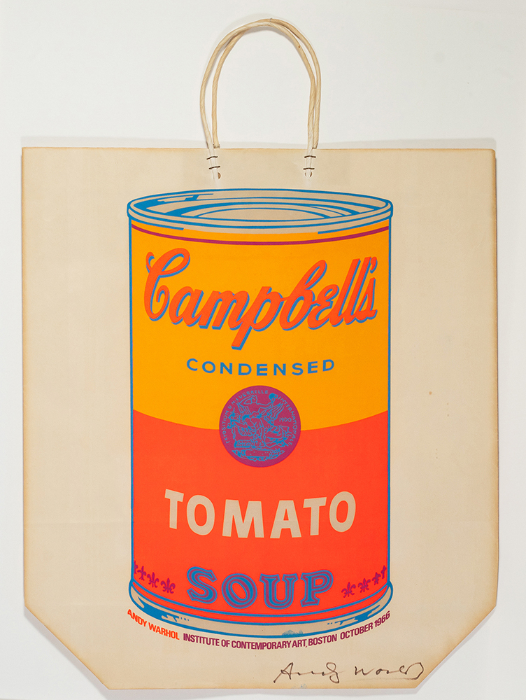 Andy Warhol - Campbell's Soup Can on Shopping Bag