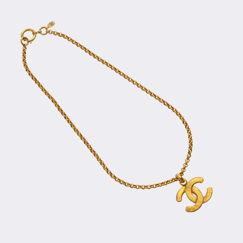 Necklace With CC Pendant - image 2