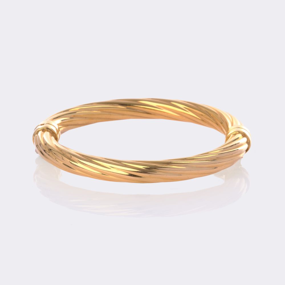 Gold Bangle Bracelet - image 2