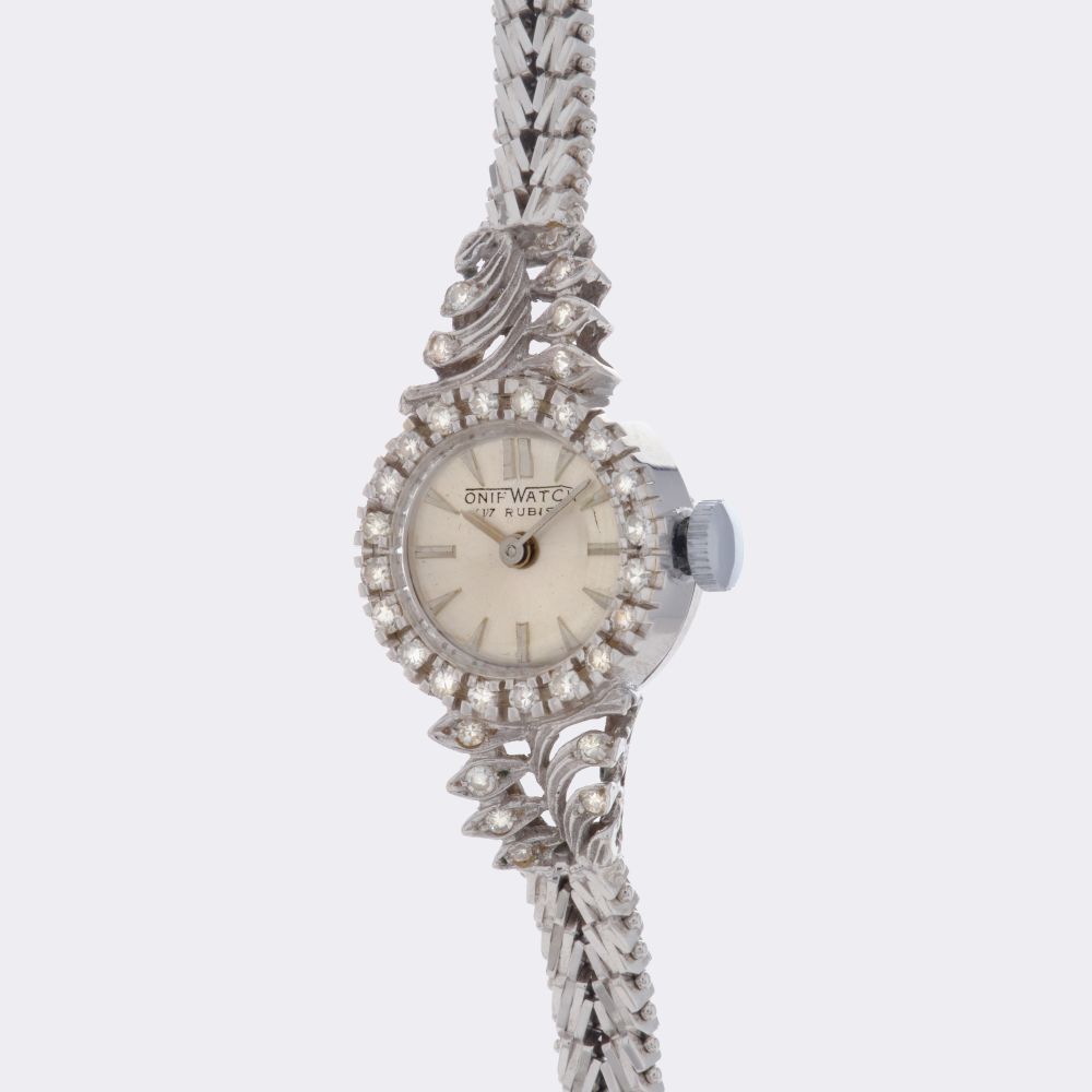 Vintage Women's Wristwatch with Diamonds - image 2