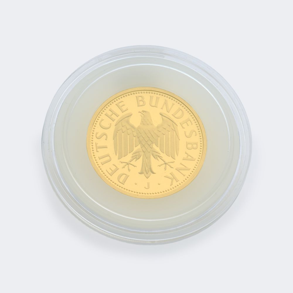 Gold Commemorative Coin - 1 DM - image 2