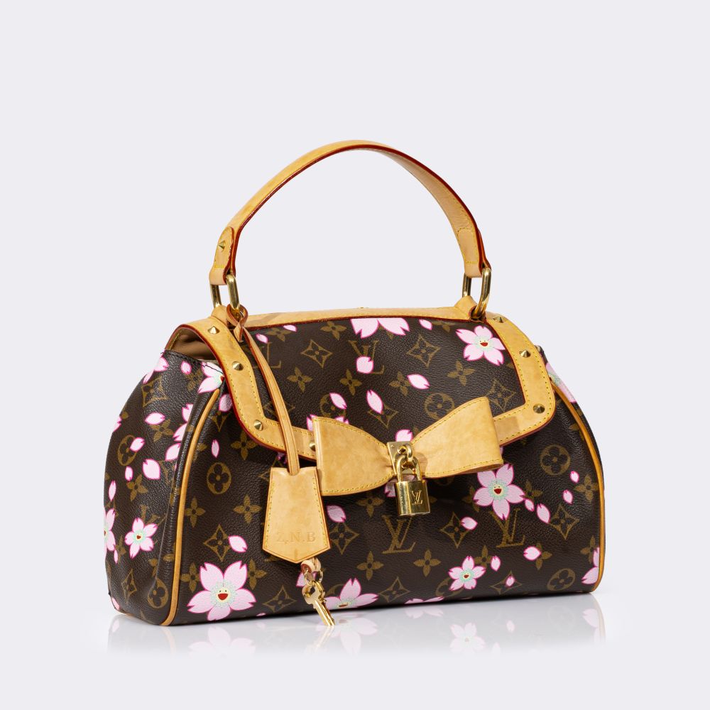 Limited 'Sac Retro PM Cherry Blossom' Bag Takashi Murakami Edition - image 2