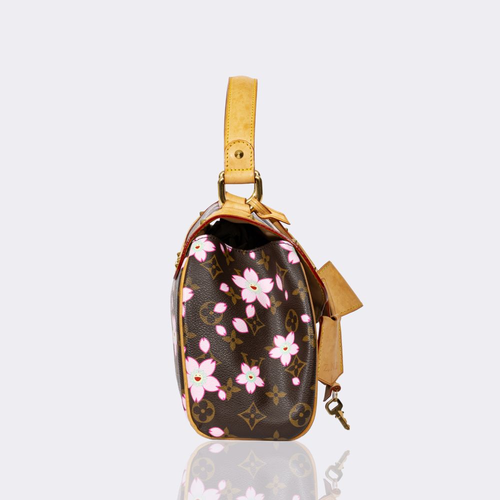 Limited 'Sac Retro PM Cherry Blossom' Bag Takashi Murakami Edition - image 3