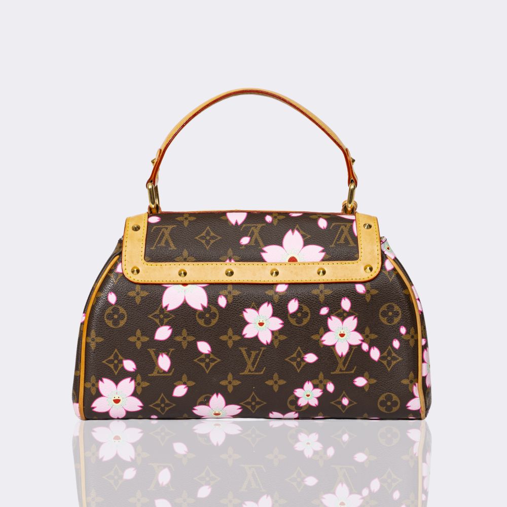 Limited 'Sac Retro PM Cherry Blossom' Bag Takashi Murakami Edition - image 4