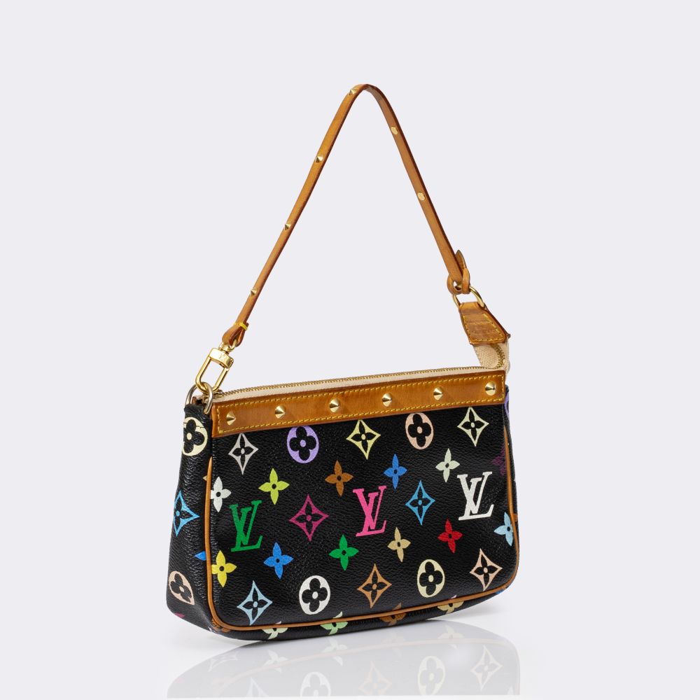 Limited Pochette 'Multicolore Monogram' Takashi Murakami Edition - image 2