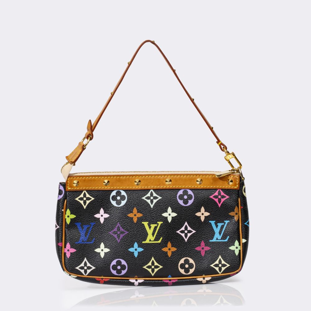 Limited Pochette 'Multicolore Monogram' Takashi Murakami Edition - image 3