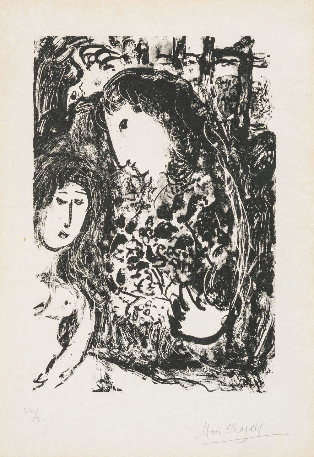 Marc Chagall - Le Silence