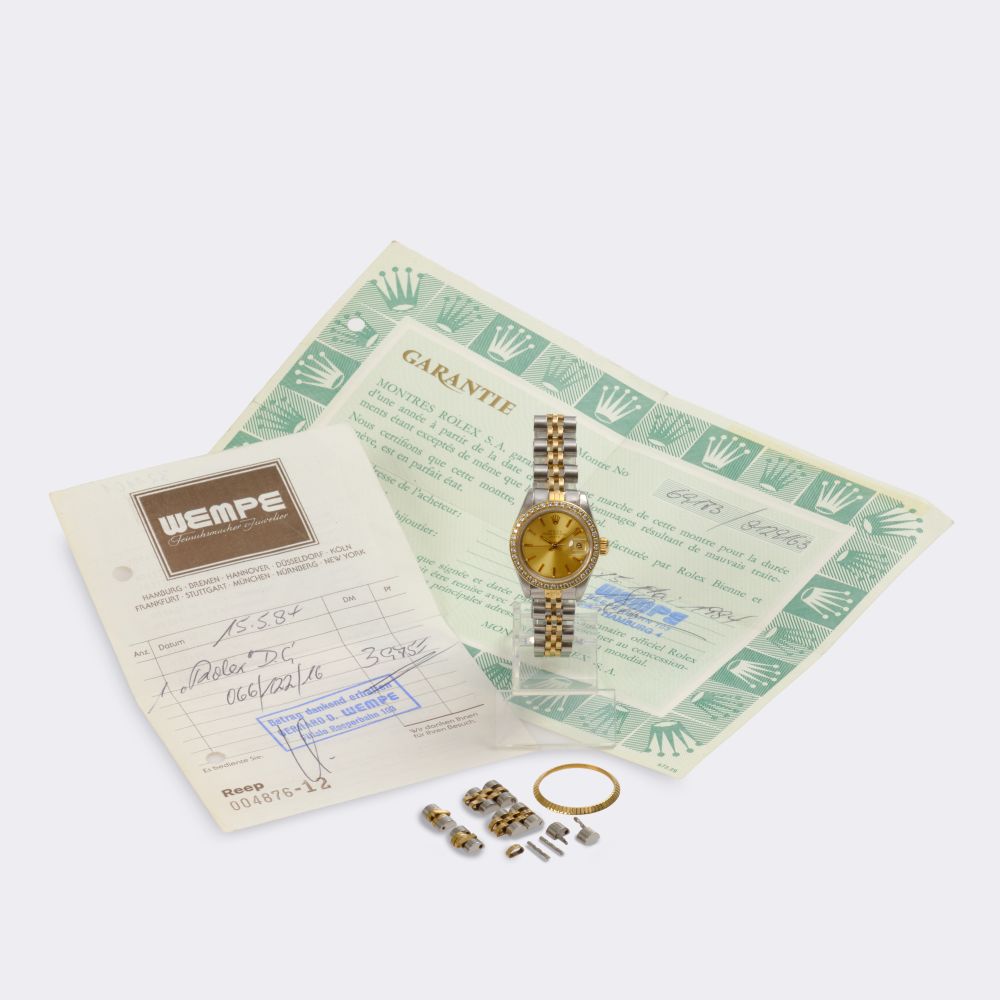 Women's Wristwatch 'Datejust' with Diamonds - image 5