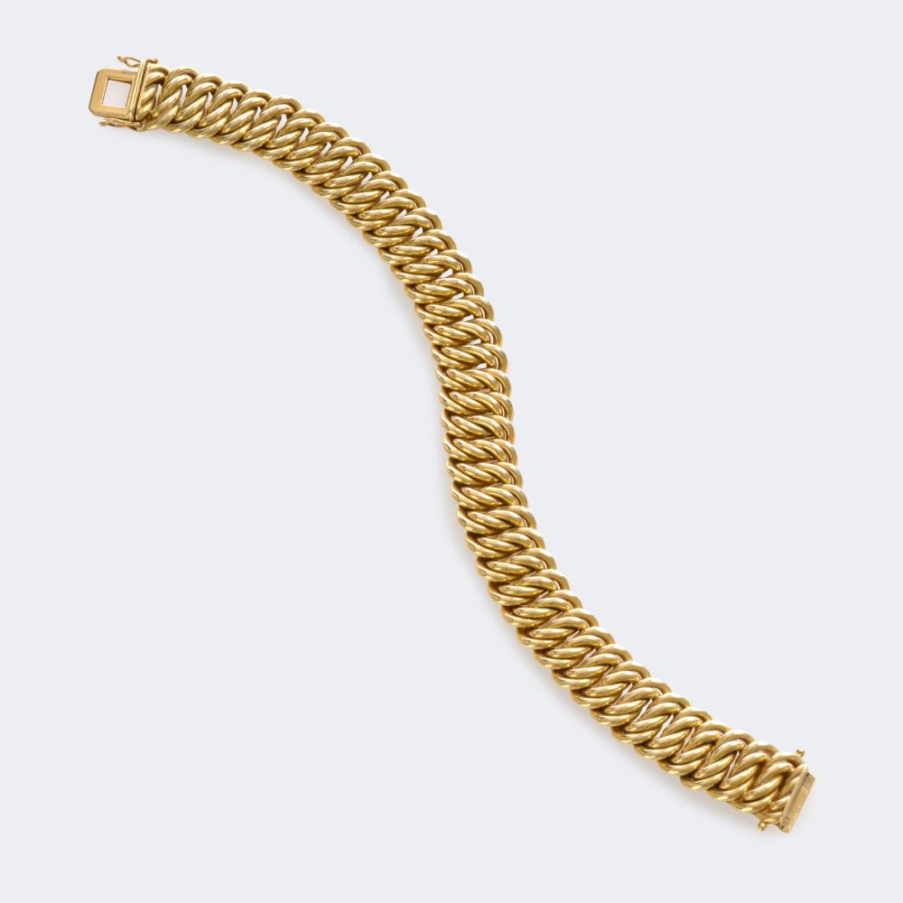 Gold Chain Bracelet - image 2