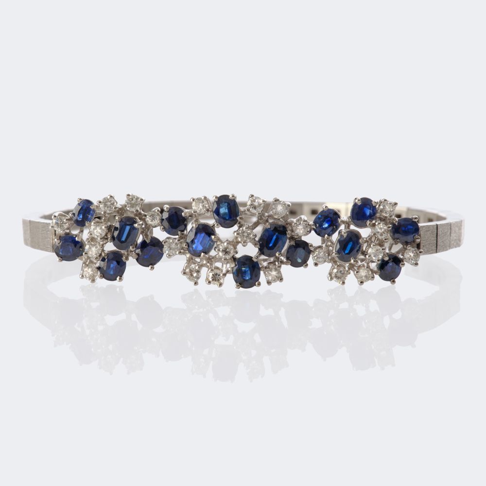 Saphir Brillant Armband