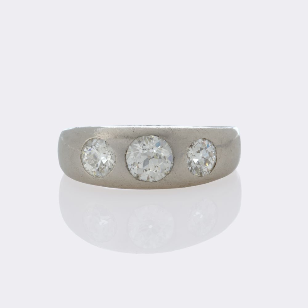 Altschliffdiamant Bandring