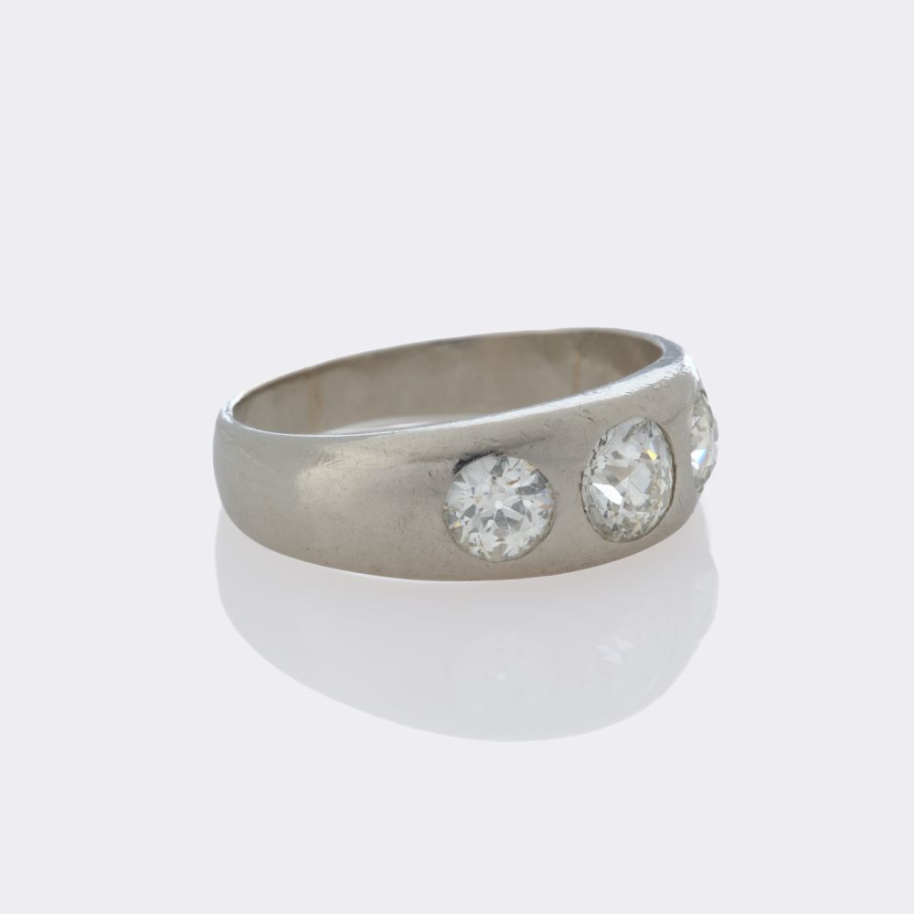 Altschliffdiamant Bandring - Bild 2