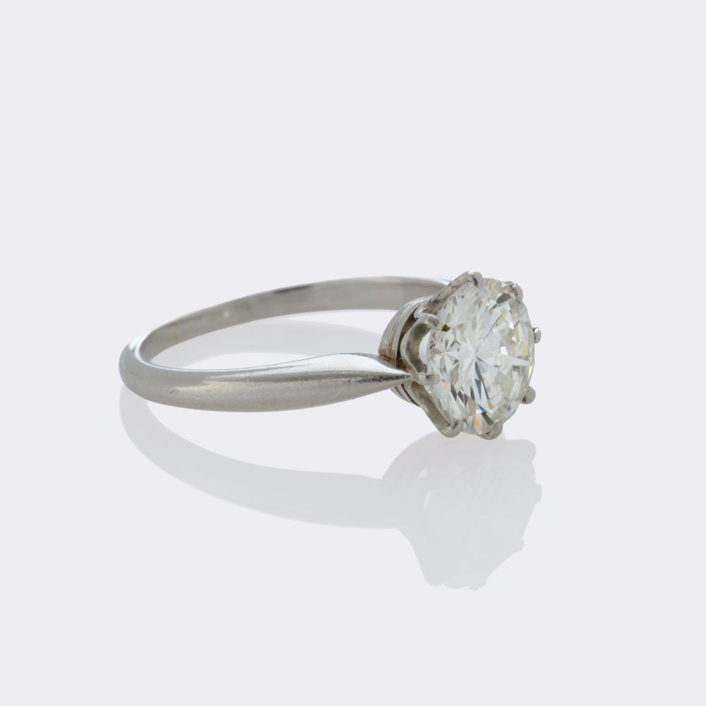 Solitaire Diamond Ring - image 2