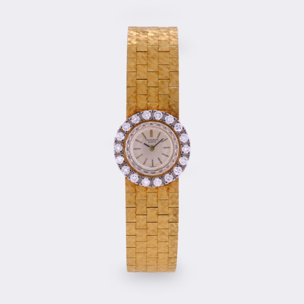 Universal Genève - Women's Wristwatch with Diamonds