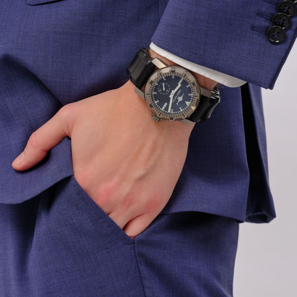 Rare Men's Wristwatch 'Minentaucher' - image 4