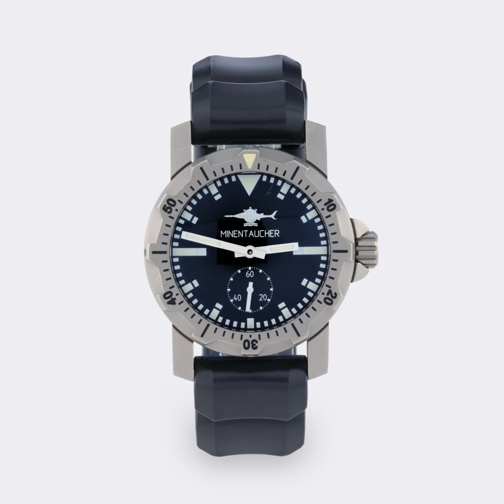 Rare Men's Wristwatch 'Minentaucher' - image 6