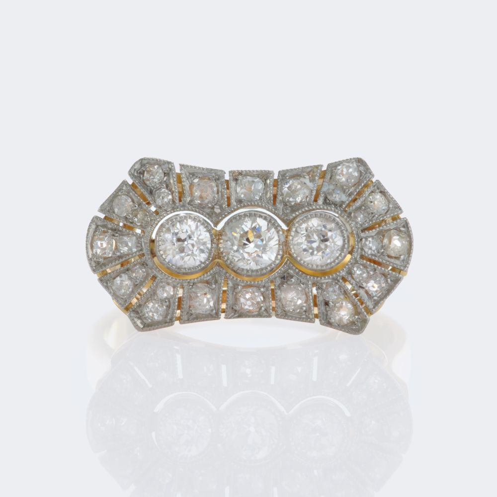 Art-déco Diamond Ring