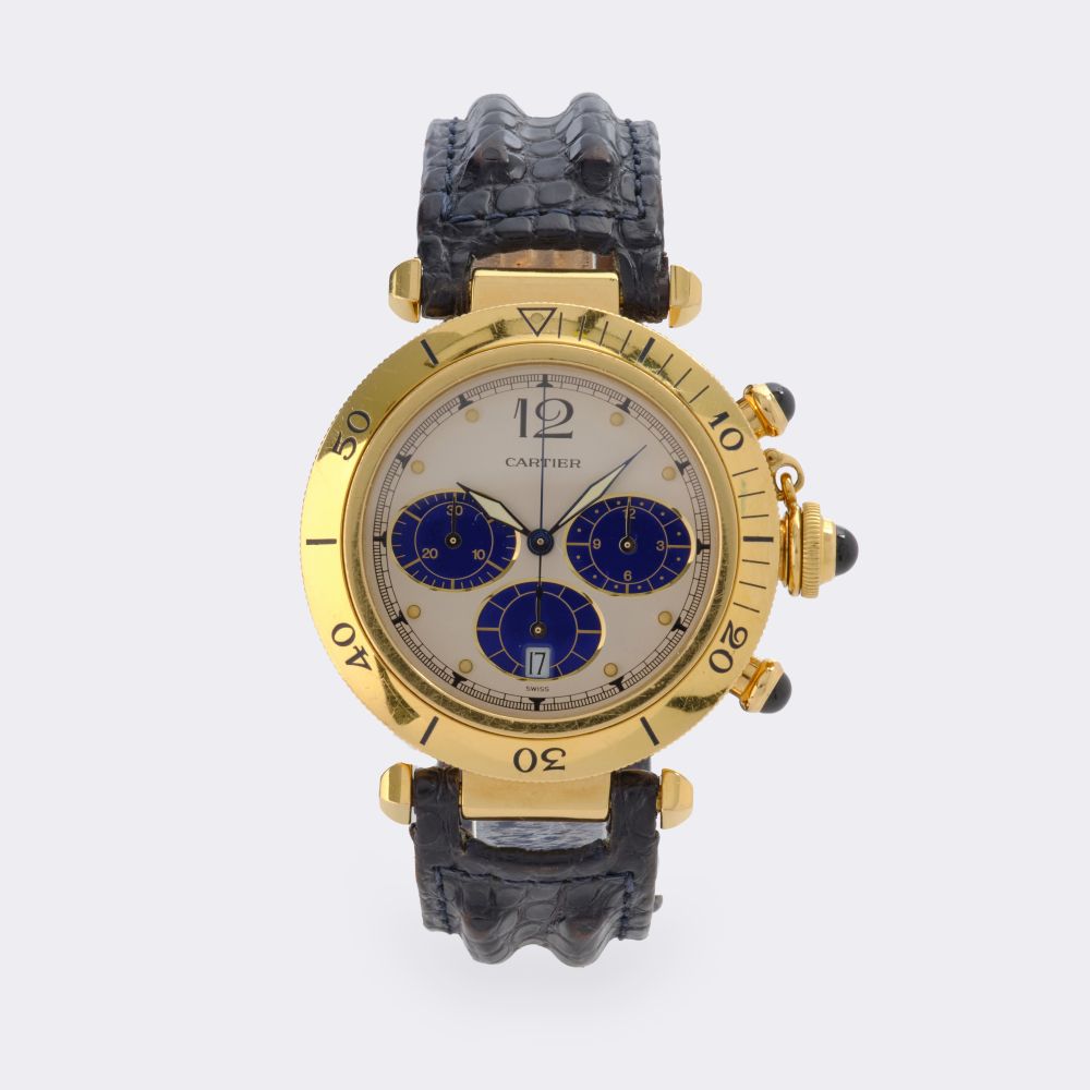  Cartier - Men's Wristwatch 'Pasha'