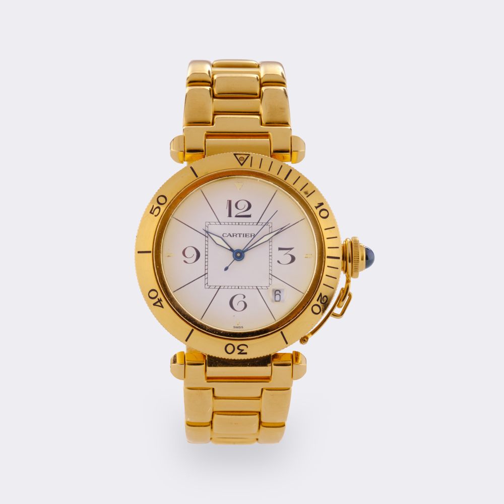  Cartier - Men's Wristwatch 'Pasha'