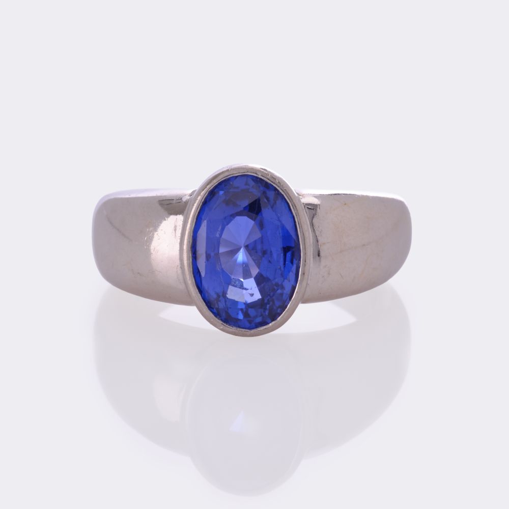 Natural Ceylon Sapphire Ring