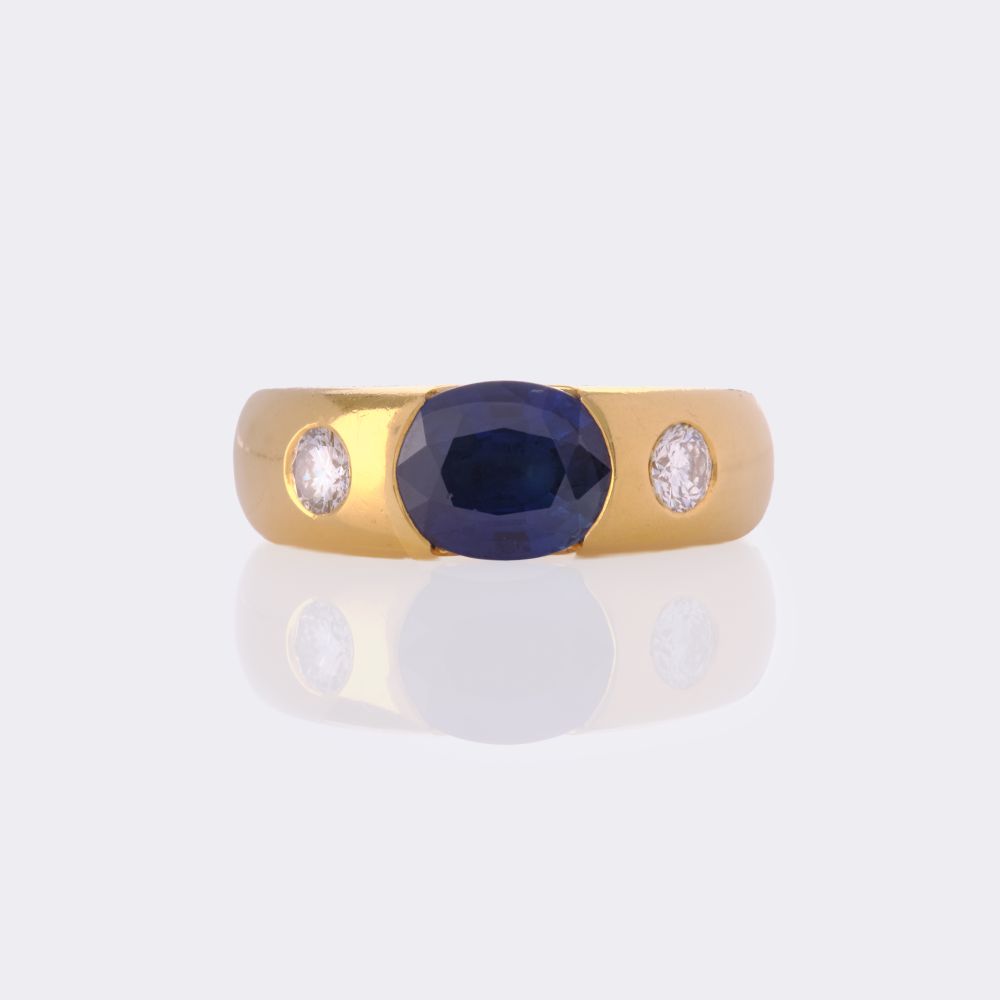 Juwelier Wempe - Sapphire Diamond Ring