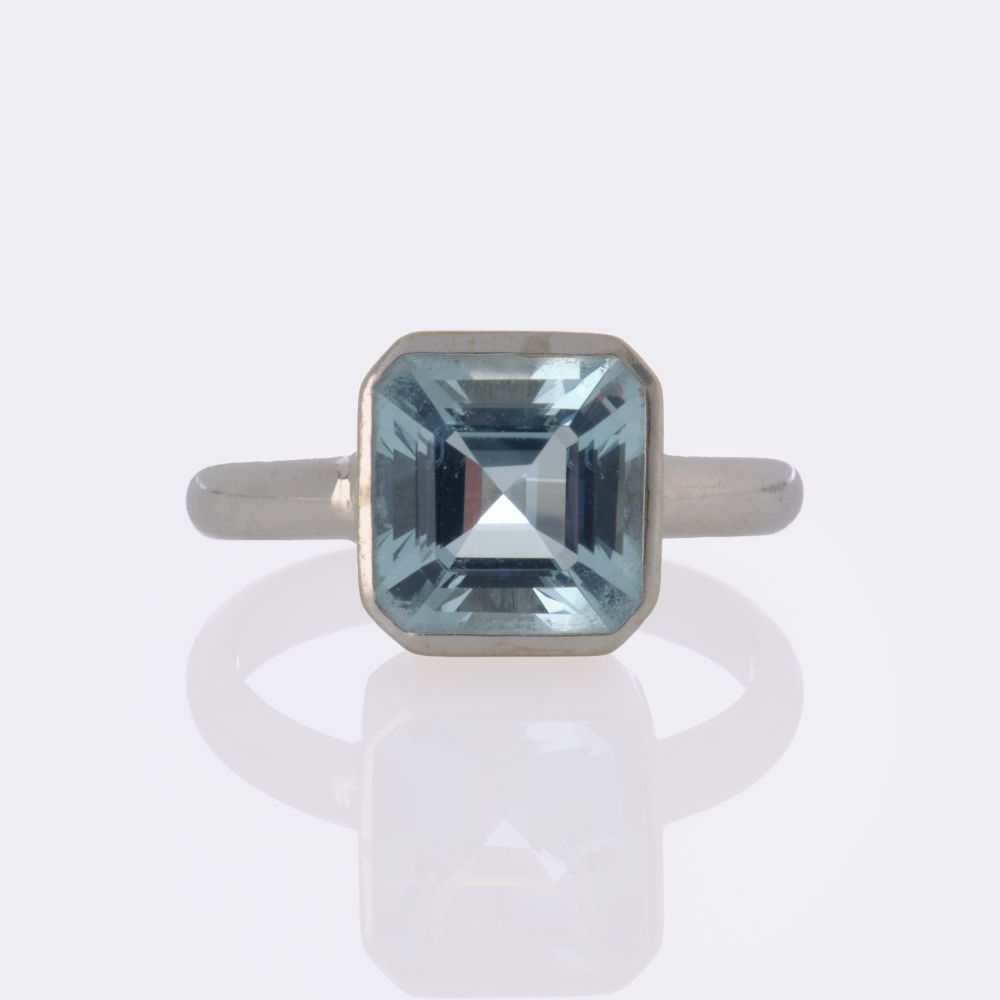 Aquamarine Ring