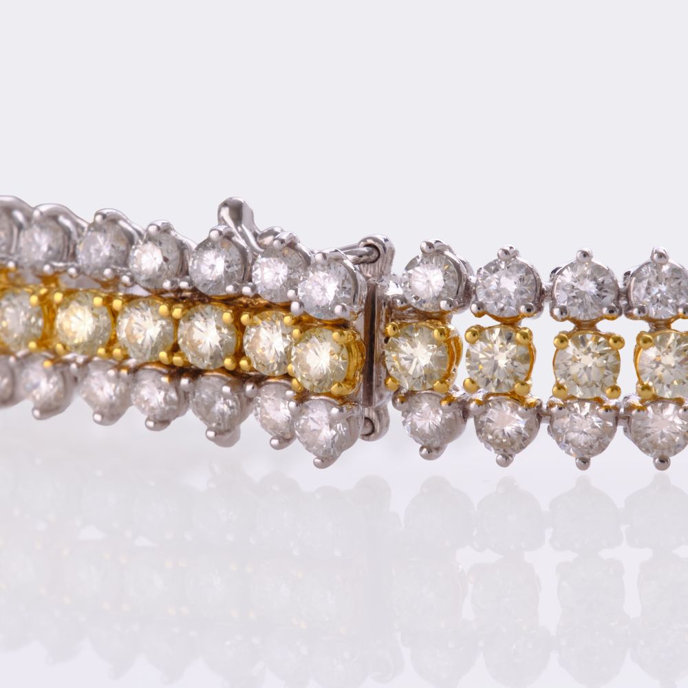 Multicoloured, highcarat Fancy Diamond Bracelet - image 3