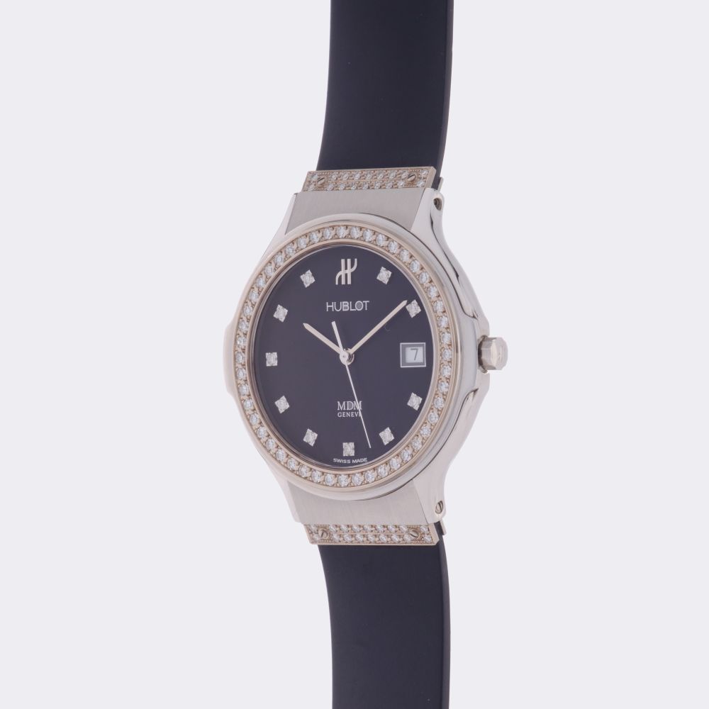 Wristwatch 'Classic' with Diamonds - image 2