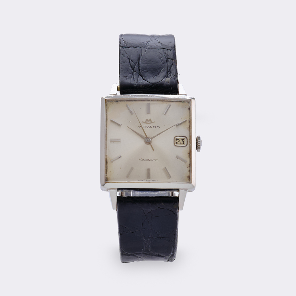  Movado - Vintage men's wristwatch 'Kingmatic'
