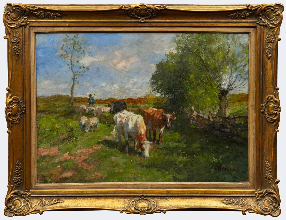 Cows in the meadow - image 2
