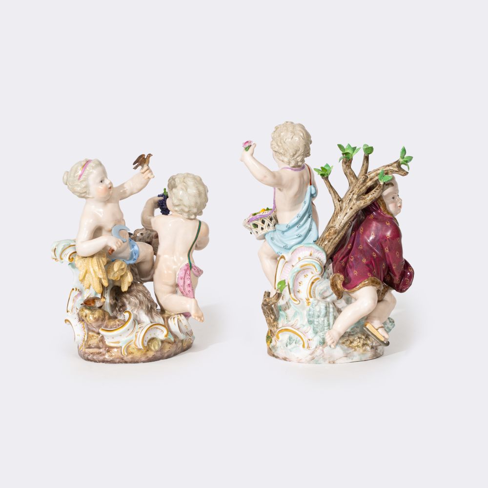 Two porcelain groups 'Four Seasons' - image 2