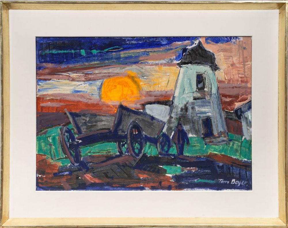 Sunset behind the Mill - image 2