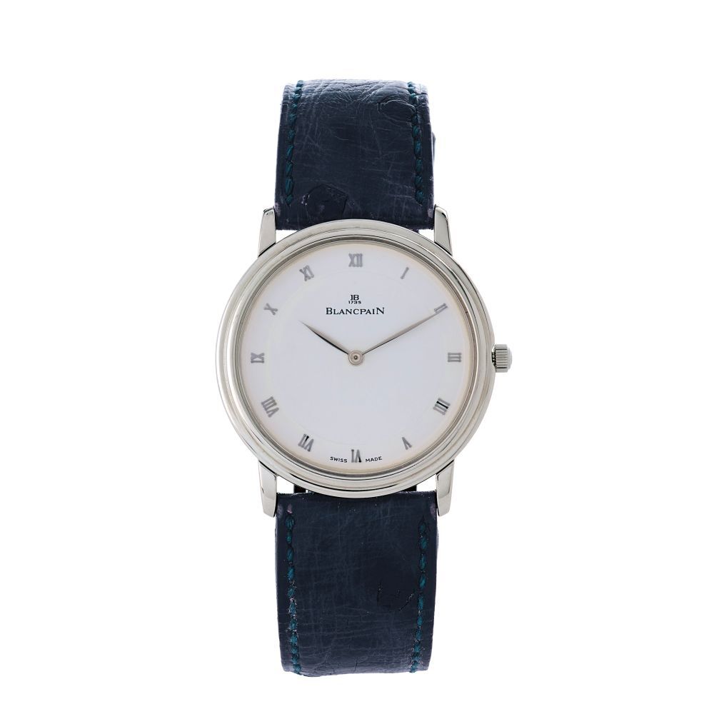  Blancpain - Men's Wristwatch 'Villeret' in Platinum