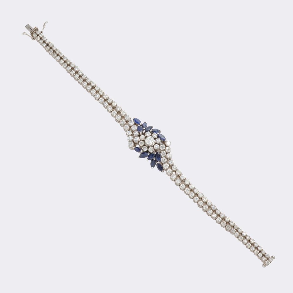 Saphir Brillant Armband - Bild 2