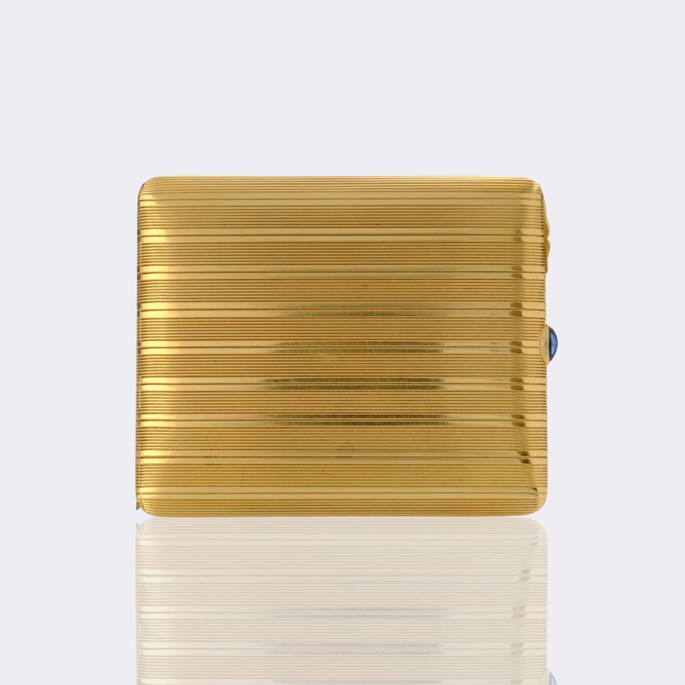 Art Déco gold case from Antoine Gustave Renault - image 3