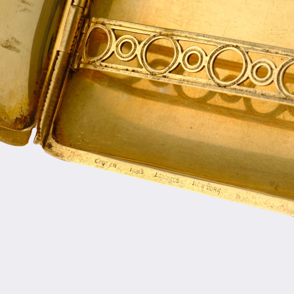 Art Déco gold case from Antoine Gustave Renault - image 5
