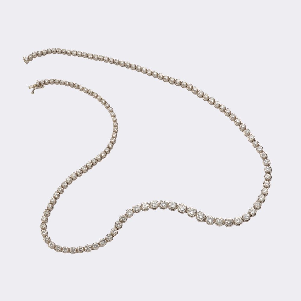 Rivière Diamond Necklace - image 2