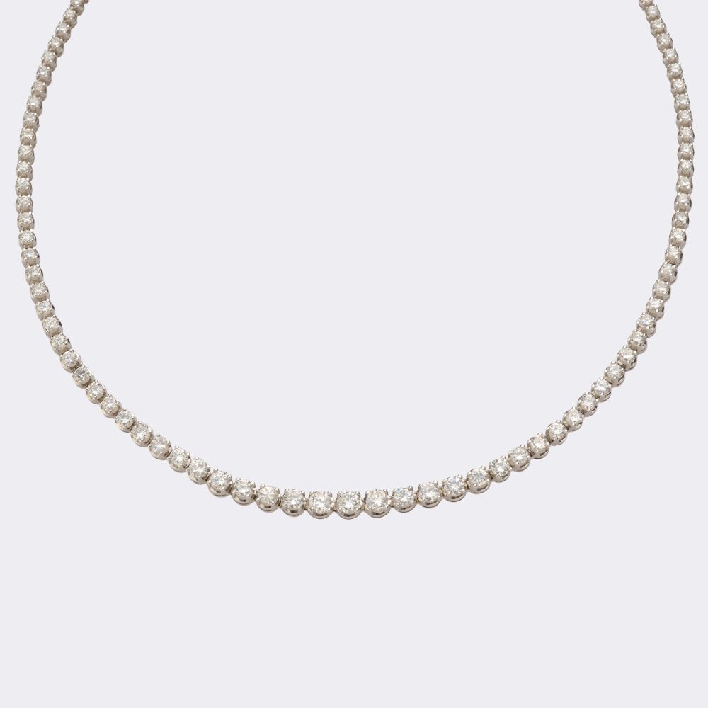 Rivière Diamond Necklace - image 3