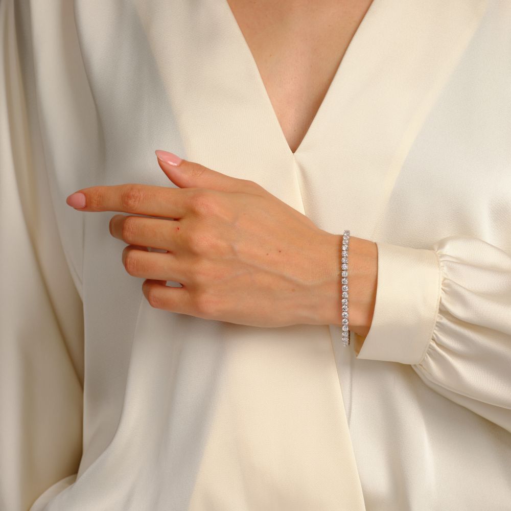 Exceptional Tennis Bracelet - image 4