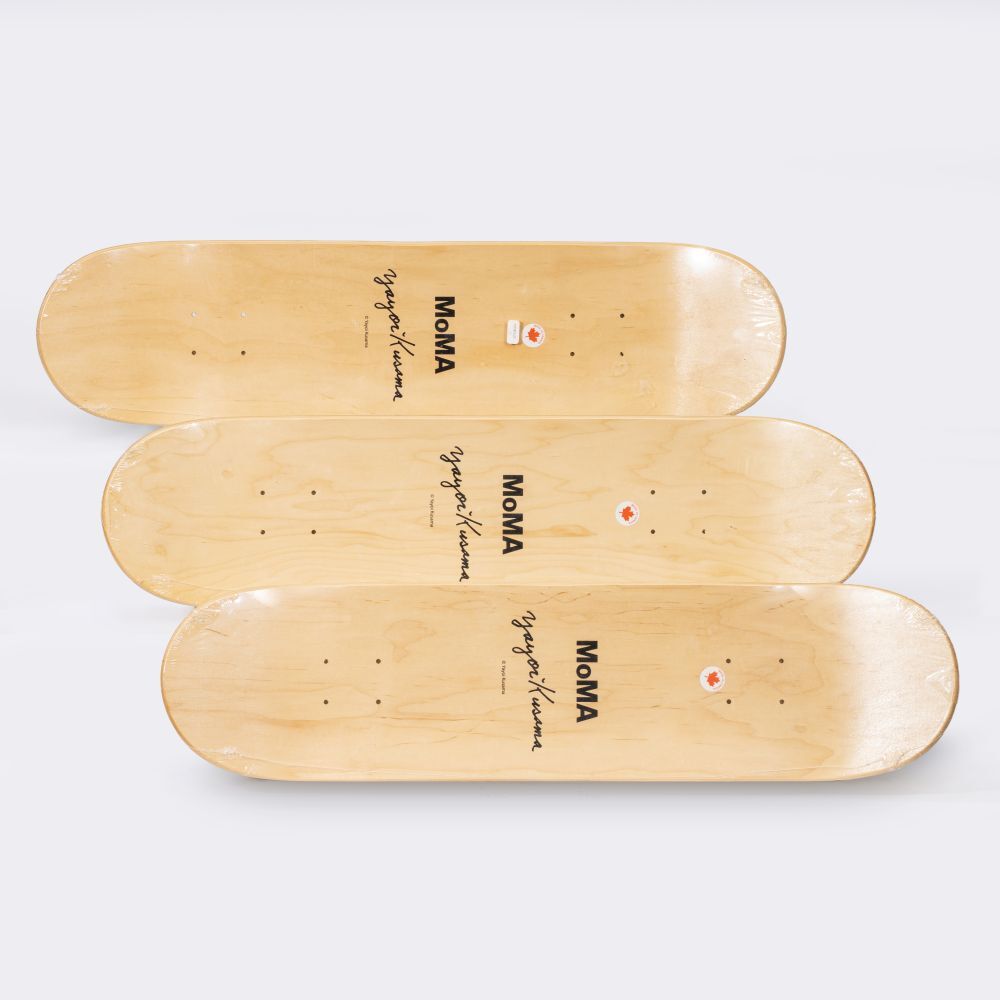 Limited Skateboards 'Yellow Trees (Triptych)' Yayoi Kusama x MoMA Edition - image 2