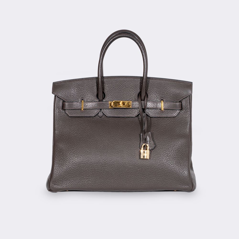  Hermès - Custom-made Birkin Bag 35 'Shooting Star'