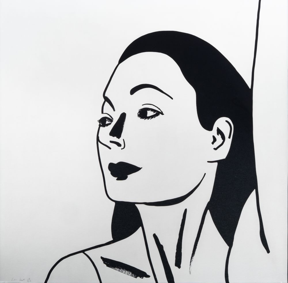 Alex Katz - Laura 2