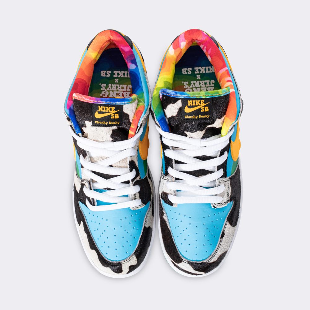 Pair of Nike SB Dunk Low x Ben & Jerry's 'Chunky Dunky' Sneakers - image 7