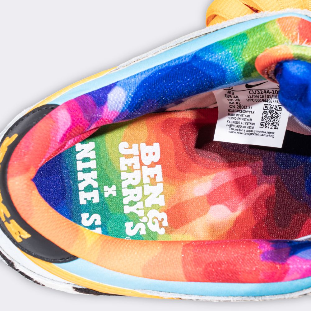 Pair of Nike SB Dunk Low x Ben & Jerry's 'Chunky Dunky' Sneakers - image 9