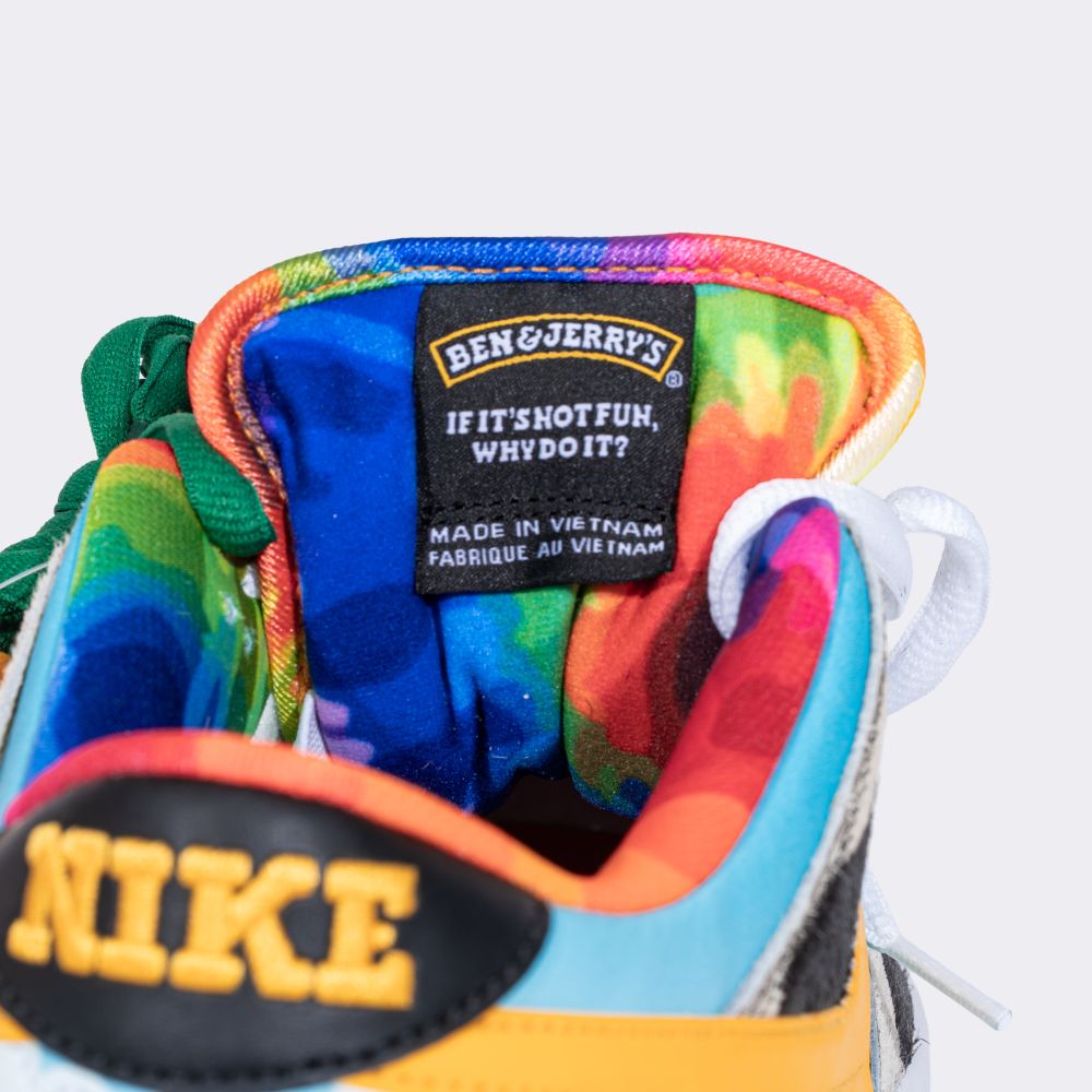 Pair of Nike SB Dunk Low x Ben & Jerry's 'Chunky Dunky' Sneakers - image 10
