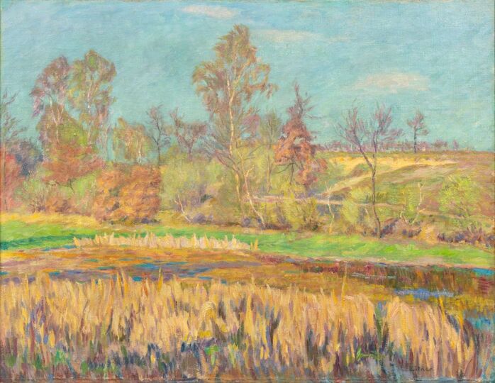 Ernst Eitner - Upper Alster near Hummelsbüttel