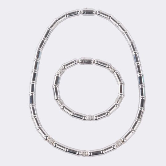  Chopard - 'Les Chaines Diamant' Necklace with bracelet